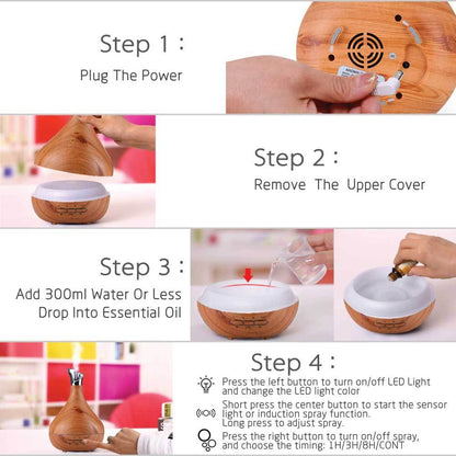 Home Essential Oil Aroma Diffuser