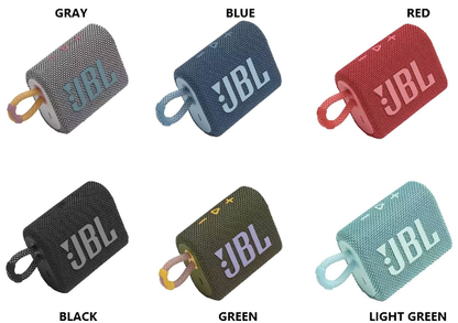 JBL GO 3 Waterproof  Wireless  Speaker
