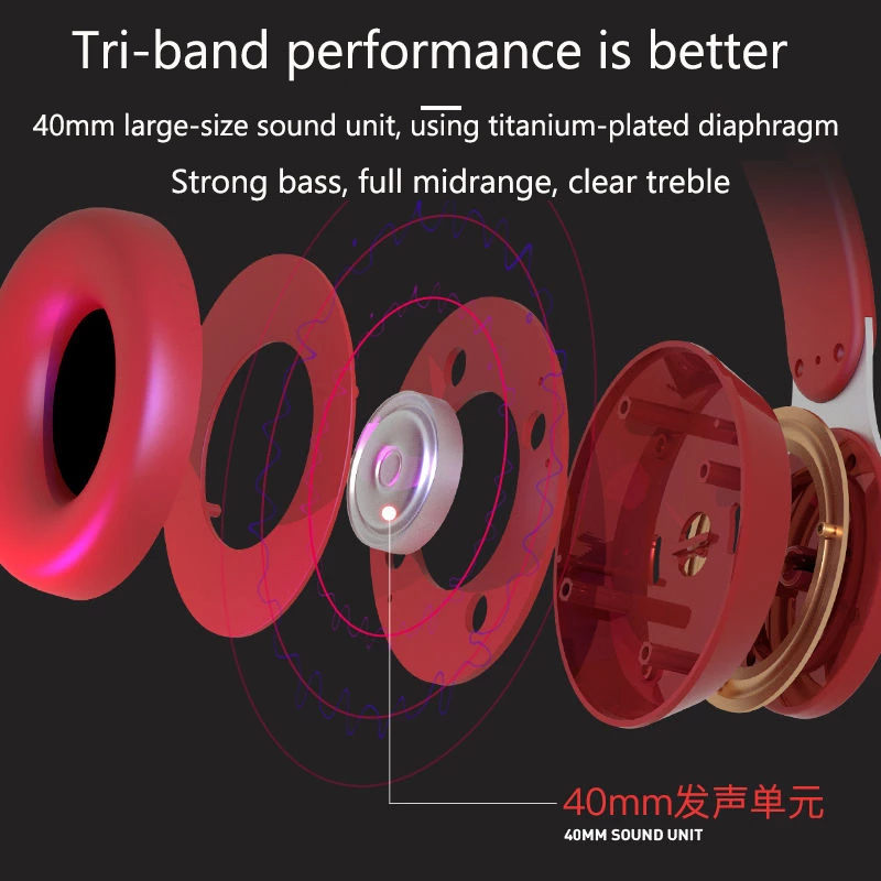 Art Wireless Headphones gold