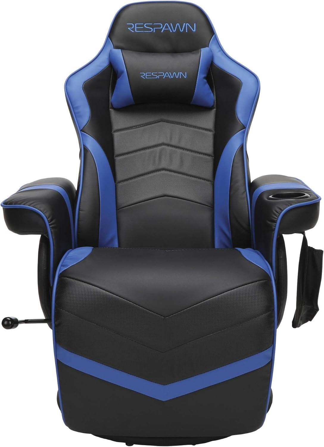 Gaming Recliner With Adjustable Leg Rest Cupholder